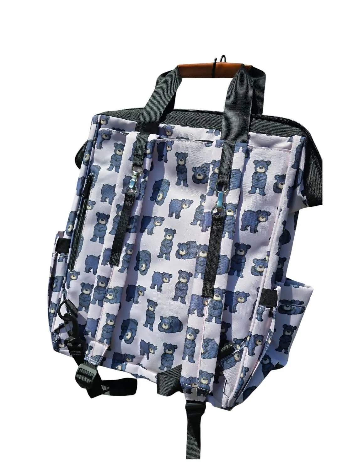 3 Little Dinos - Bear Diaper Backpack