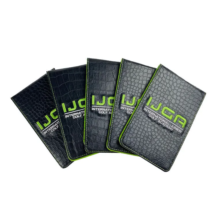 50 x Custom Golf Yardage Book Covers / Scorecard Holders