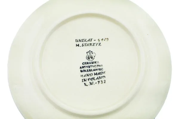 6" Bread Plate - Beautiful Blues
