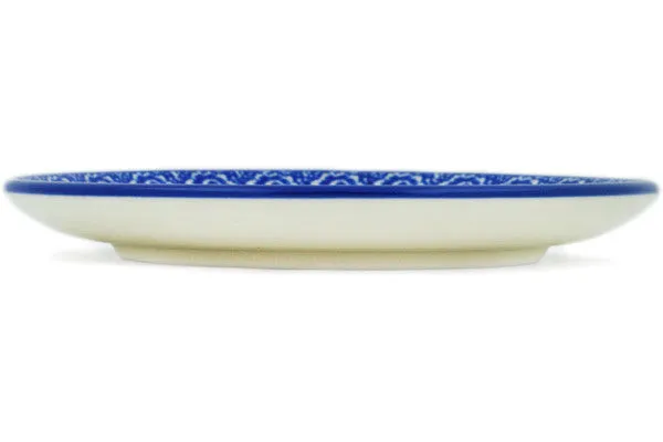 6" Bread Plate - Beautiful Blues