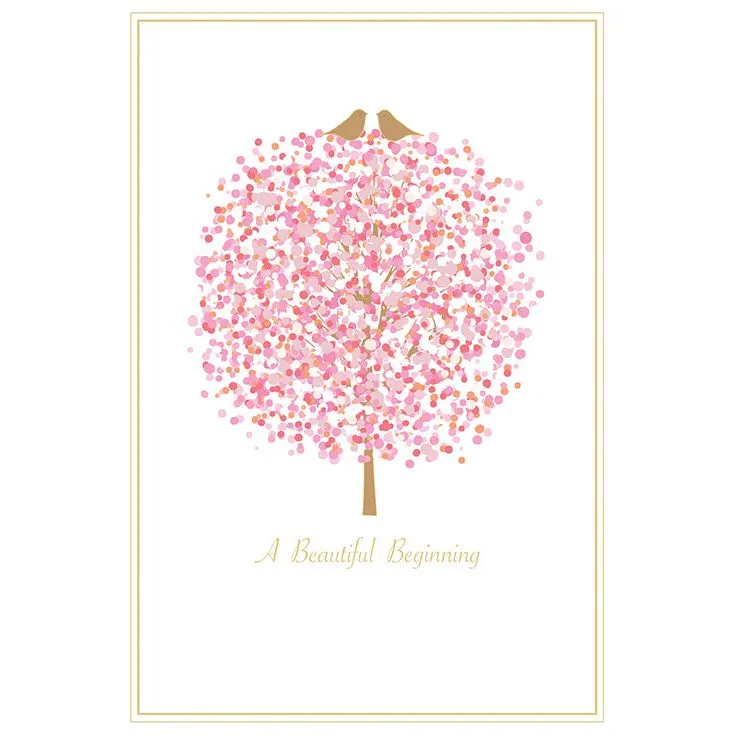 A Beautiful Beginning Wedding Card