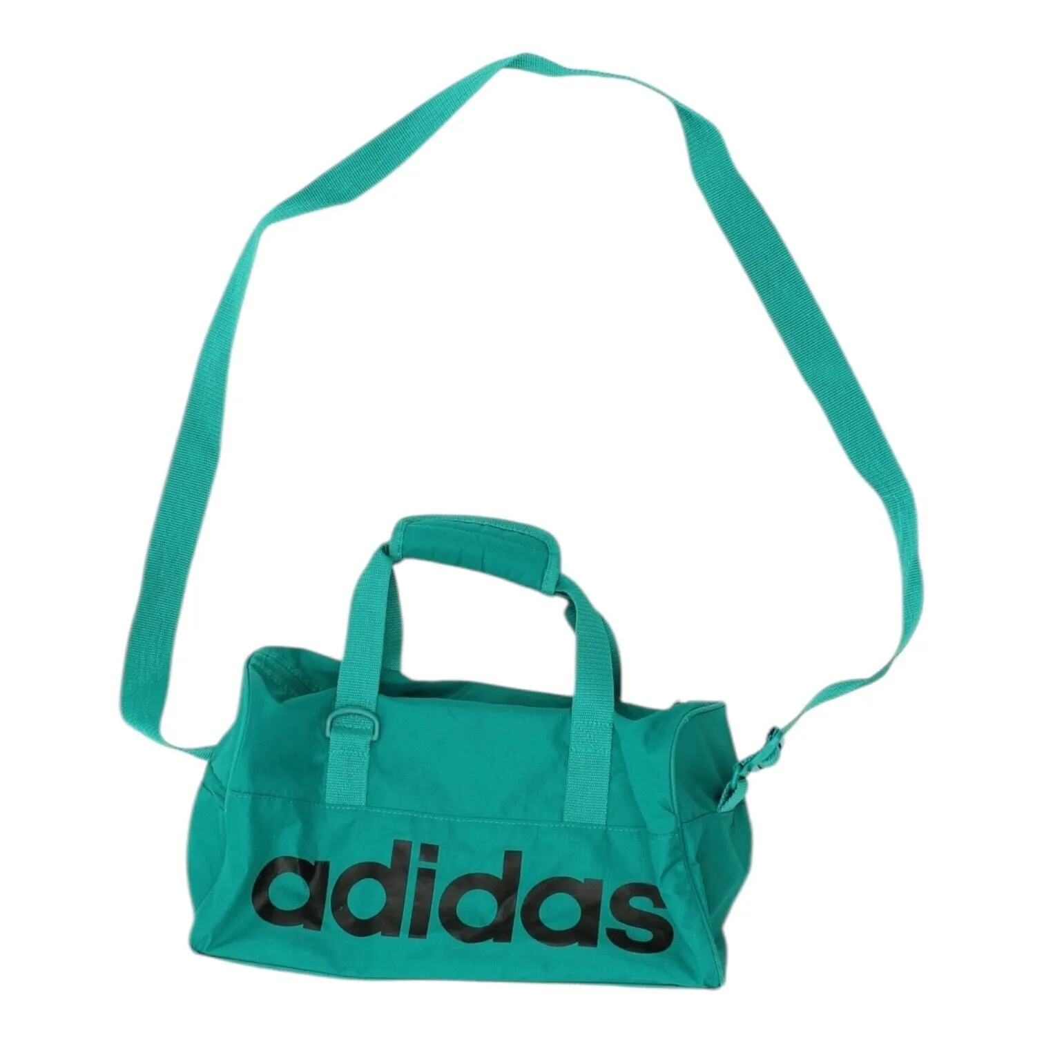 Adidas Green Duffle Bag | Vintage Mens Womens Unisex Gym Travel Holdall VTG