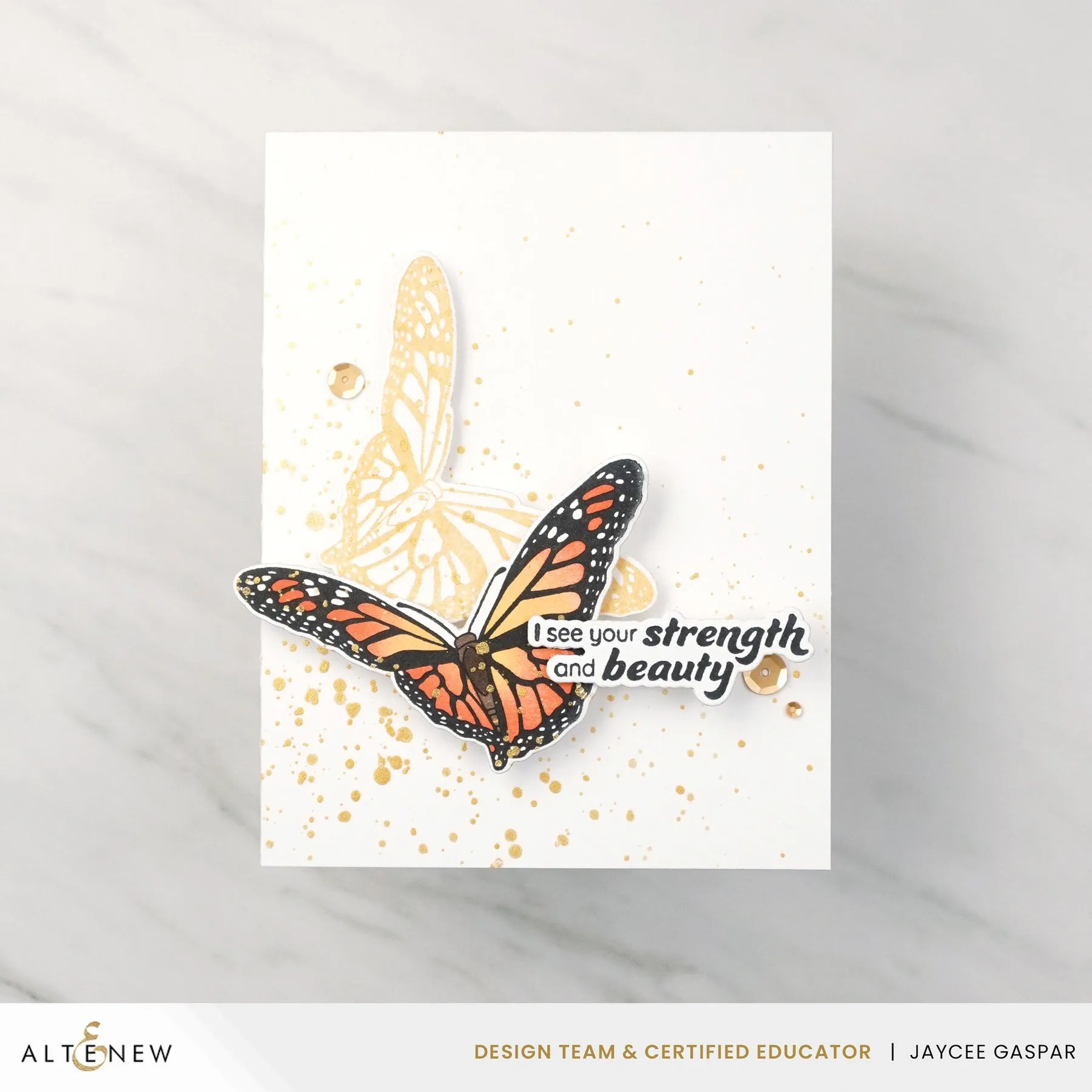 Altenew - Stencils - Beautiful Butterfly