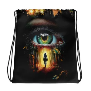 Awakened Inner Journey Drawstring bag