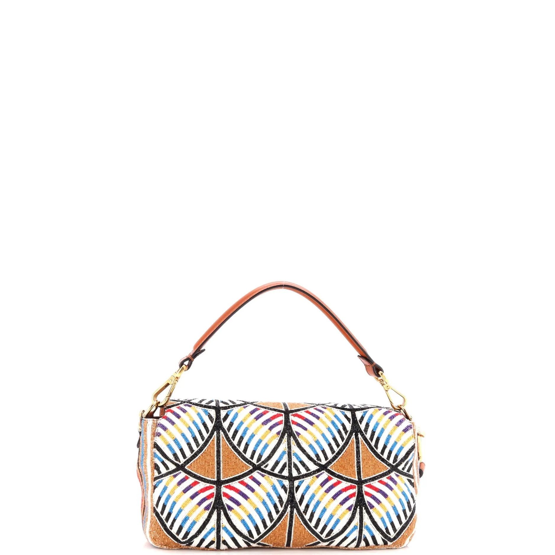 Baguette NM Bag Beaded Fabric Medium