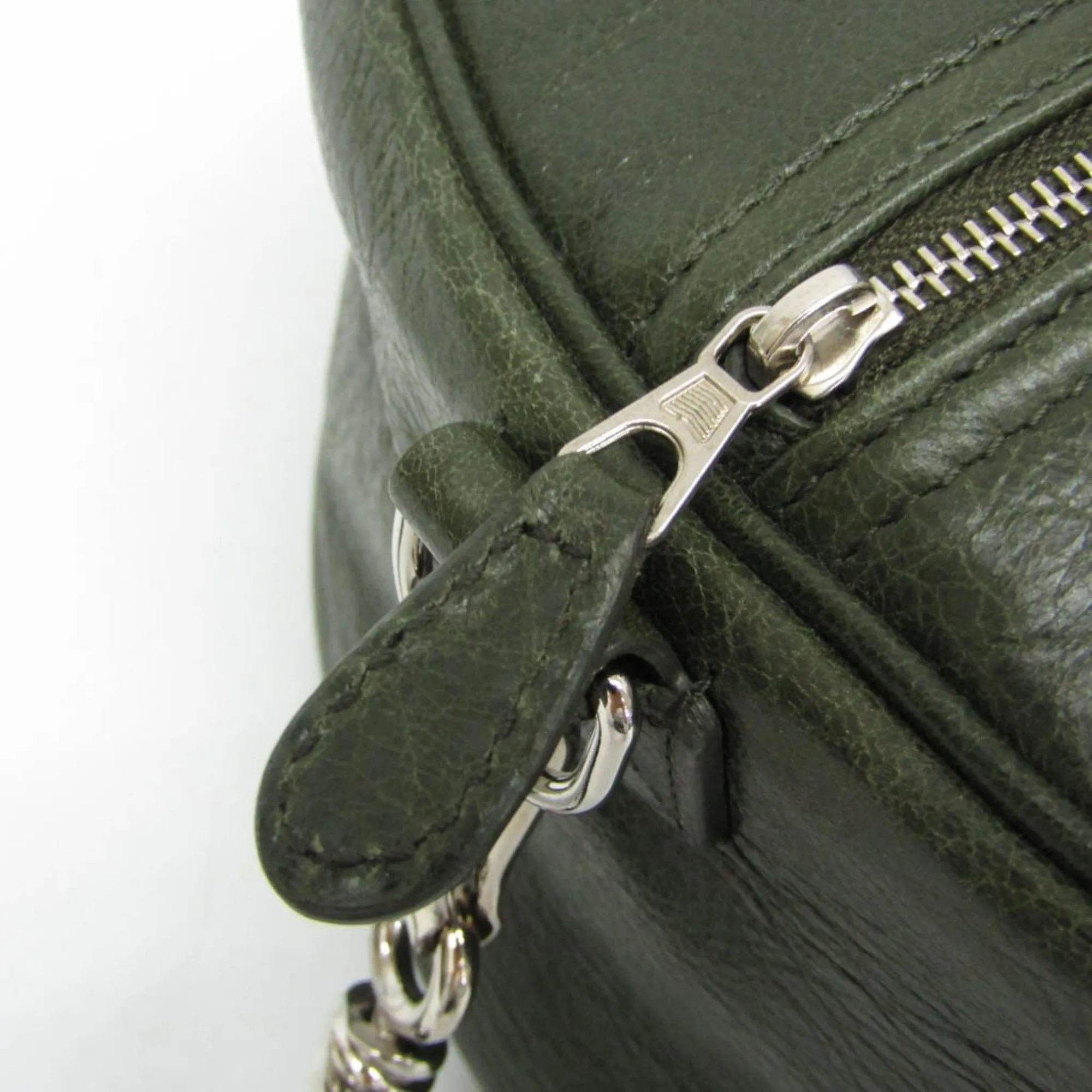 Balenciaga Air hobo Khaki Leather Bag