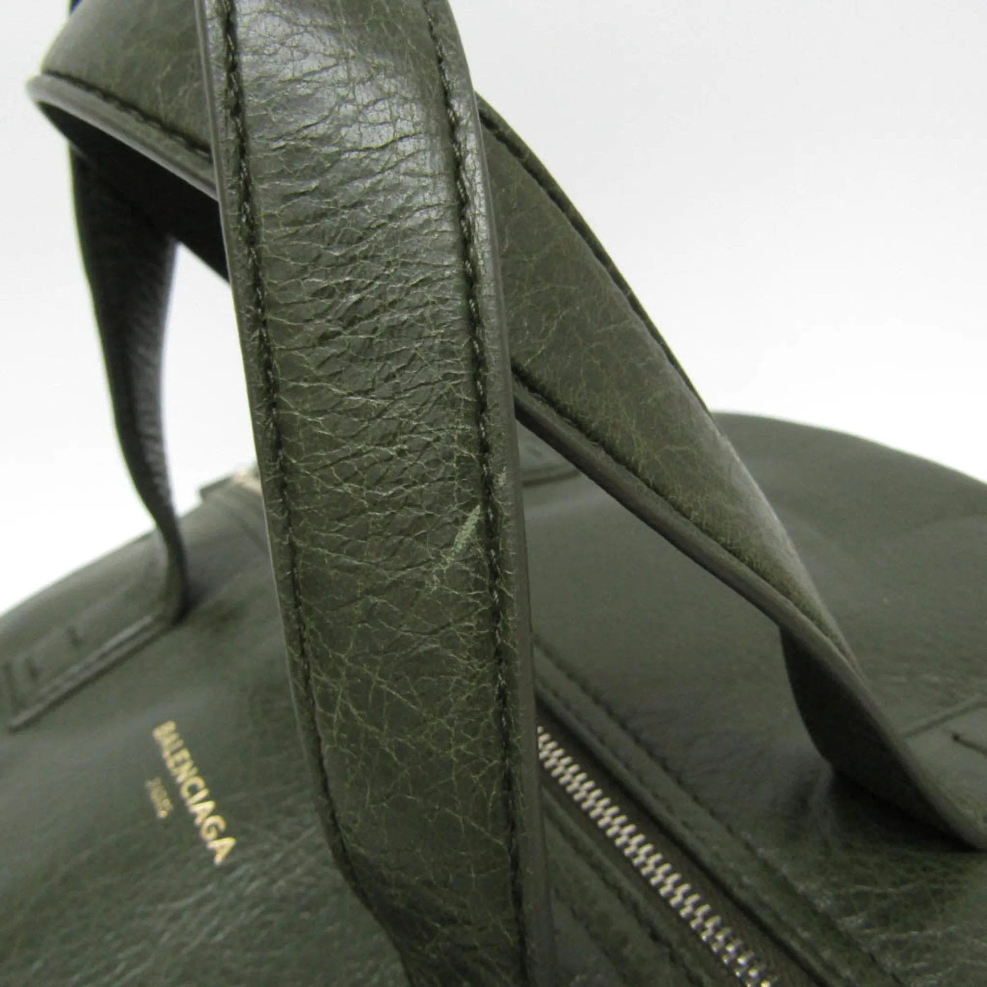 Balenciaga Air hobo Khaki Leather Bag