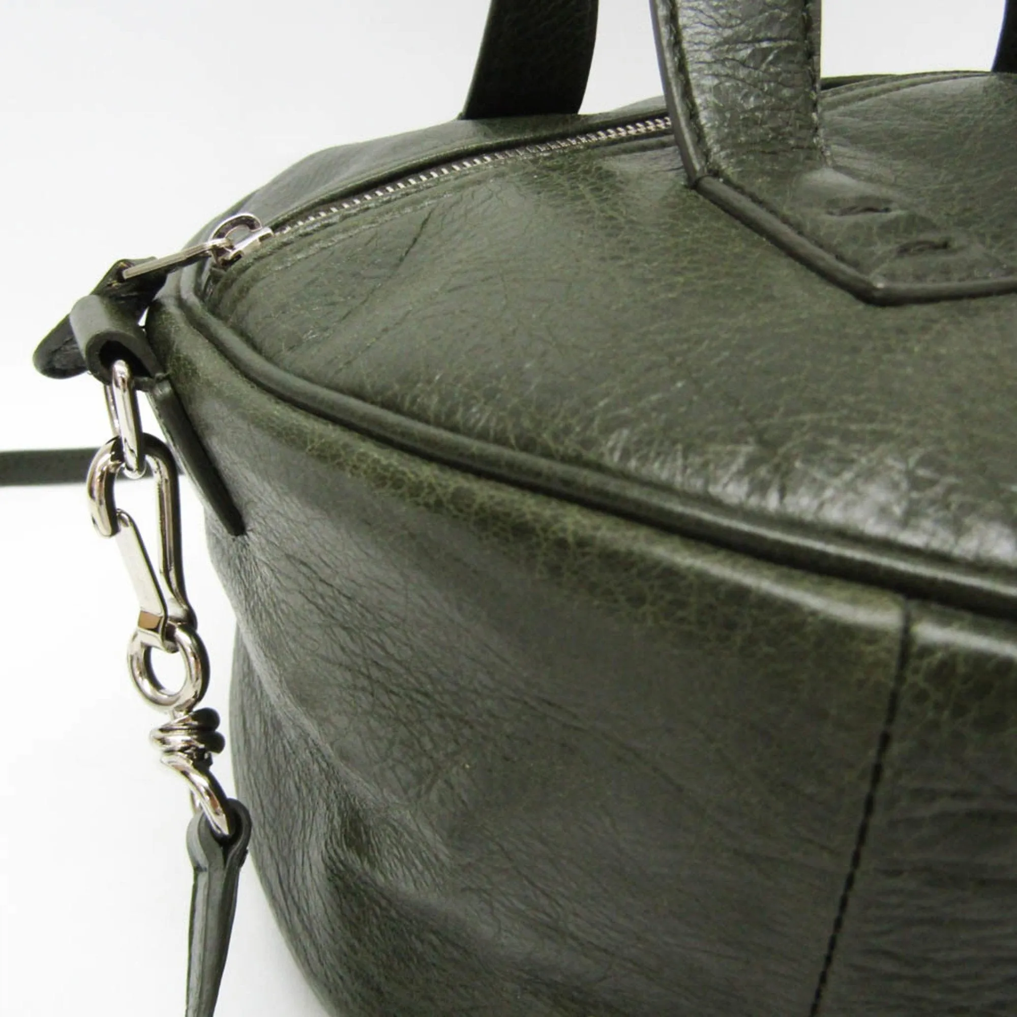 Balenciaga Air hobo Khaki Leather Bag