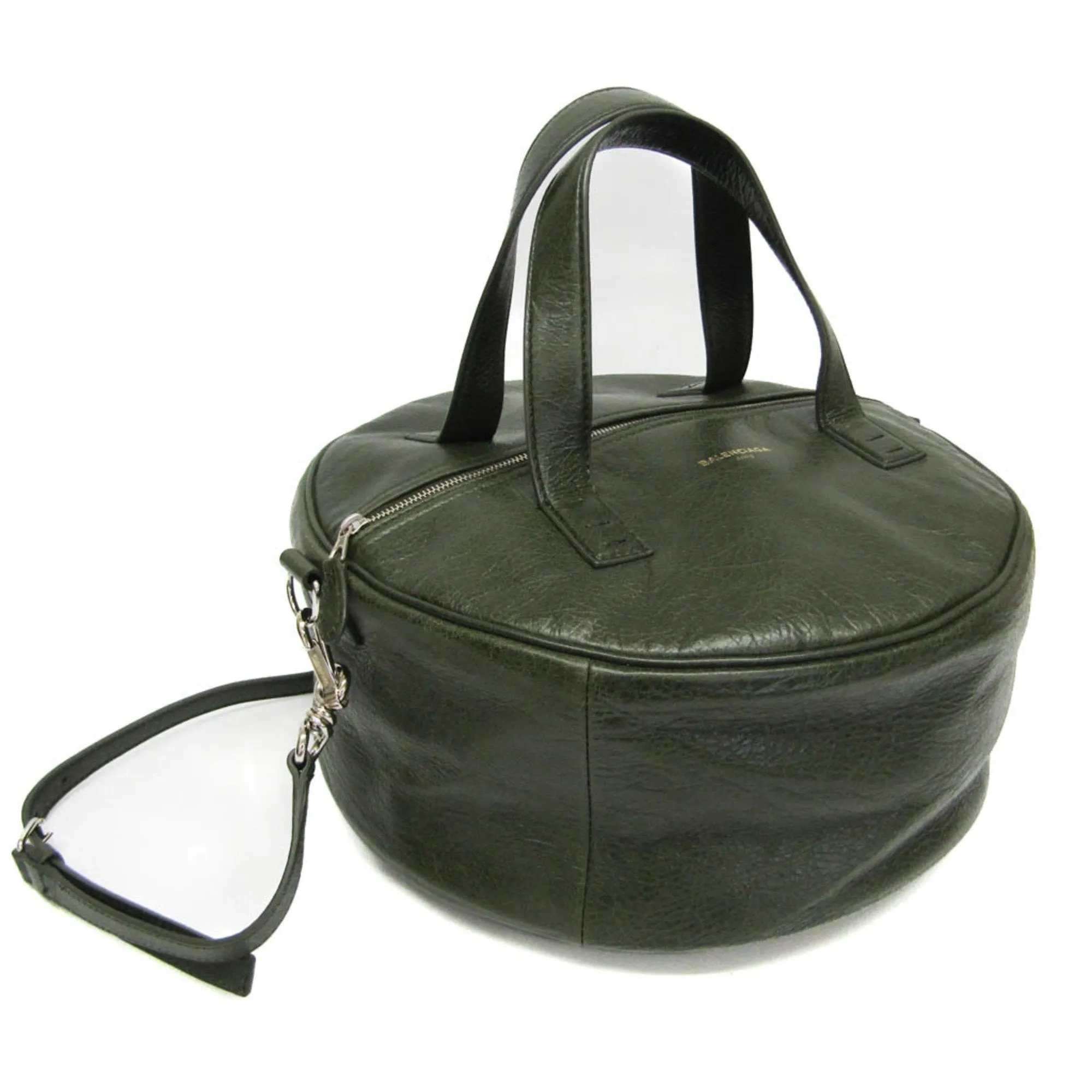 Balenciaga Air hobo Khaki Leather Bag