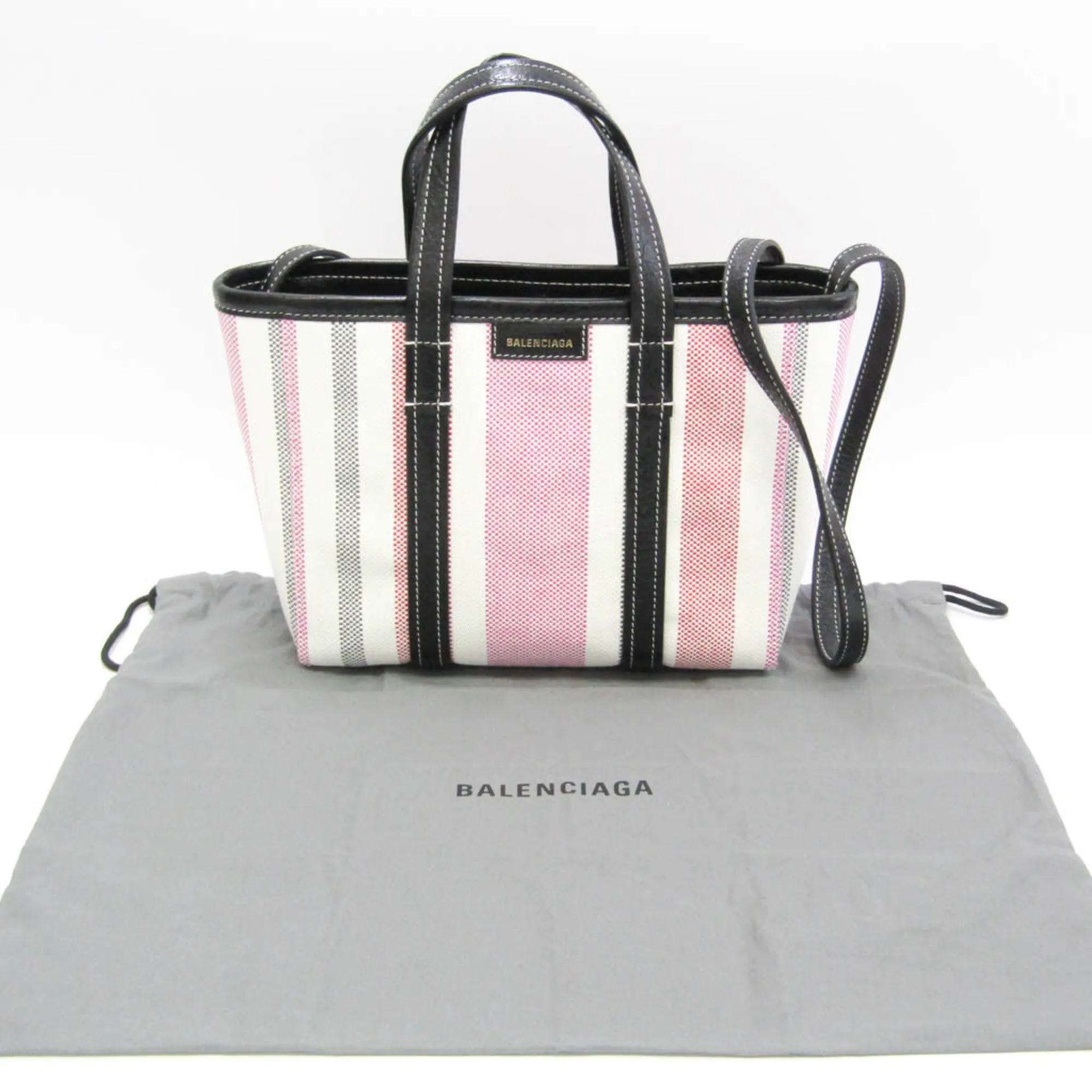 Balenciaga Barbes Multicolour Canvas Bag