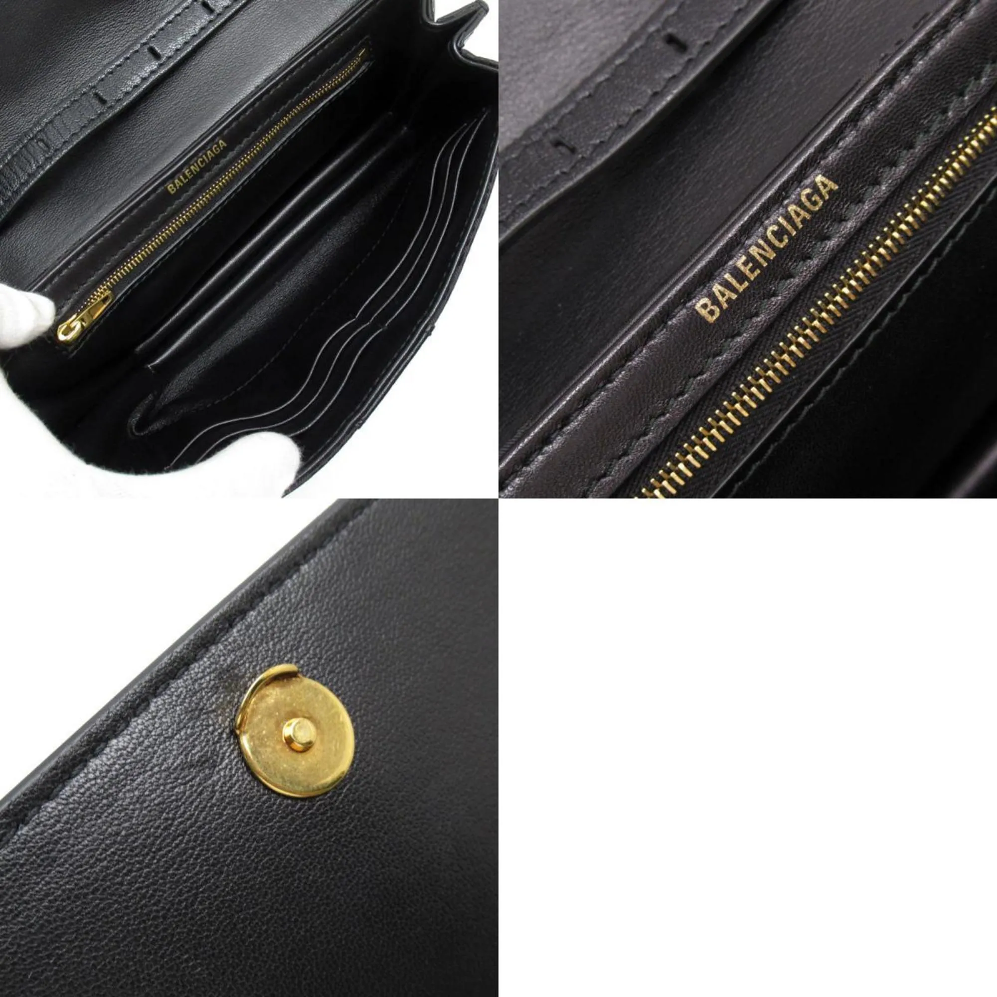 Balenciaga Black Canvas Bag