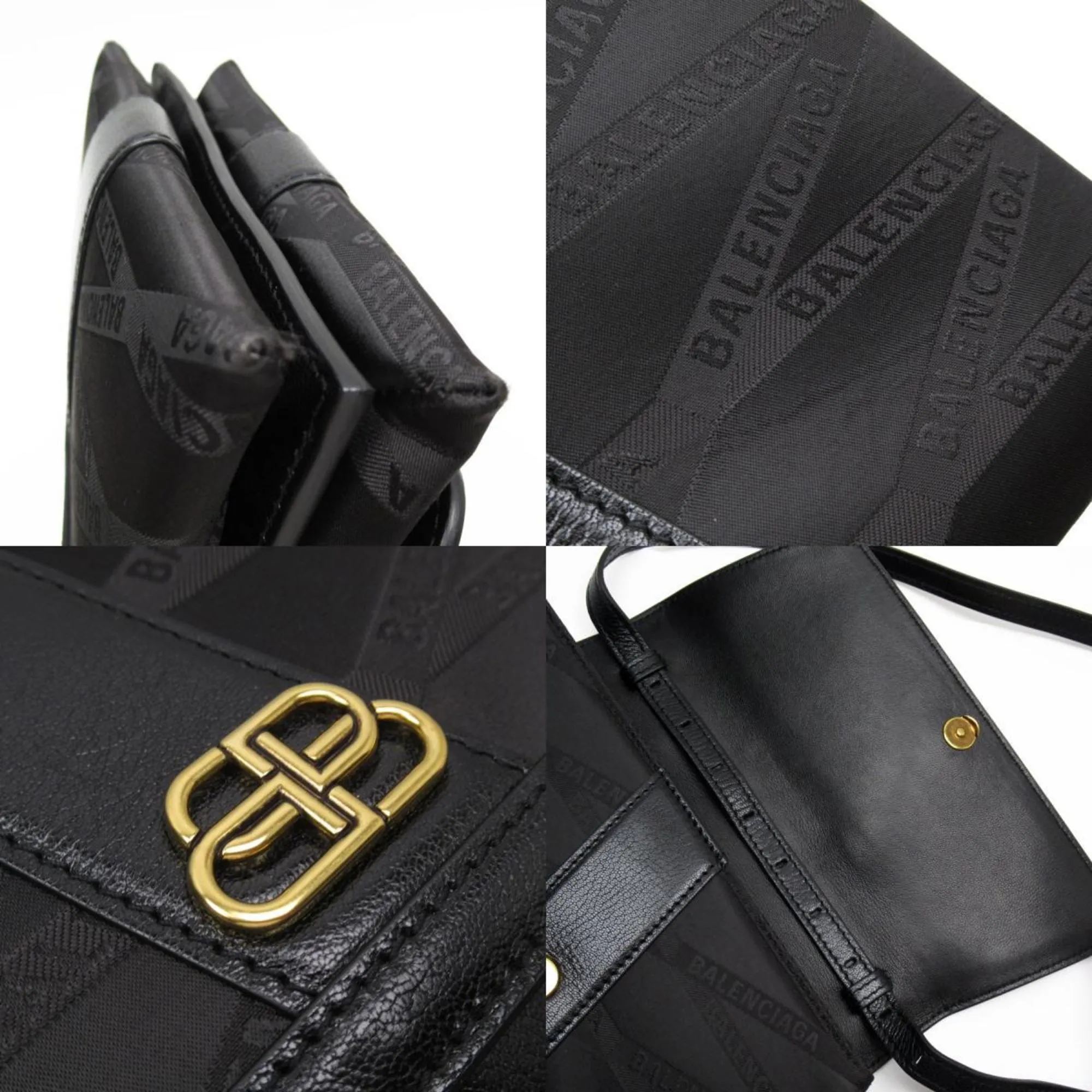 Balenciaga Black Canvas Bag