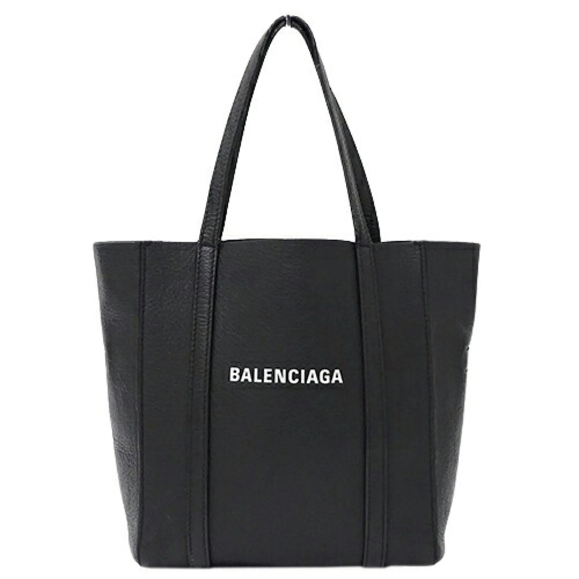 Balenciaga Eveyday Cabas Black Leather Bag