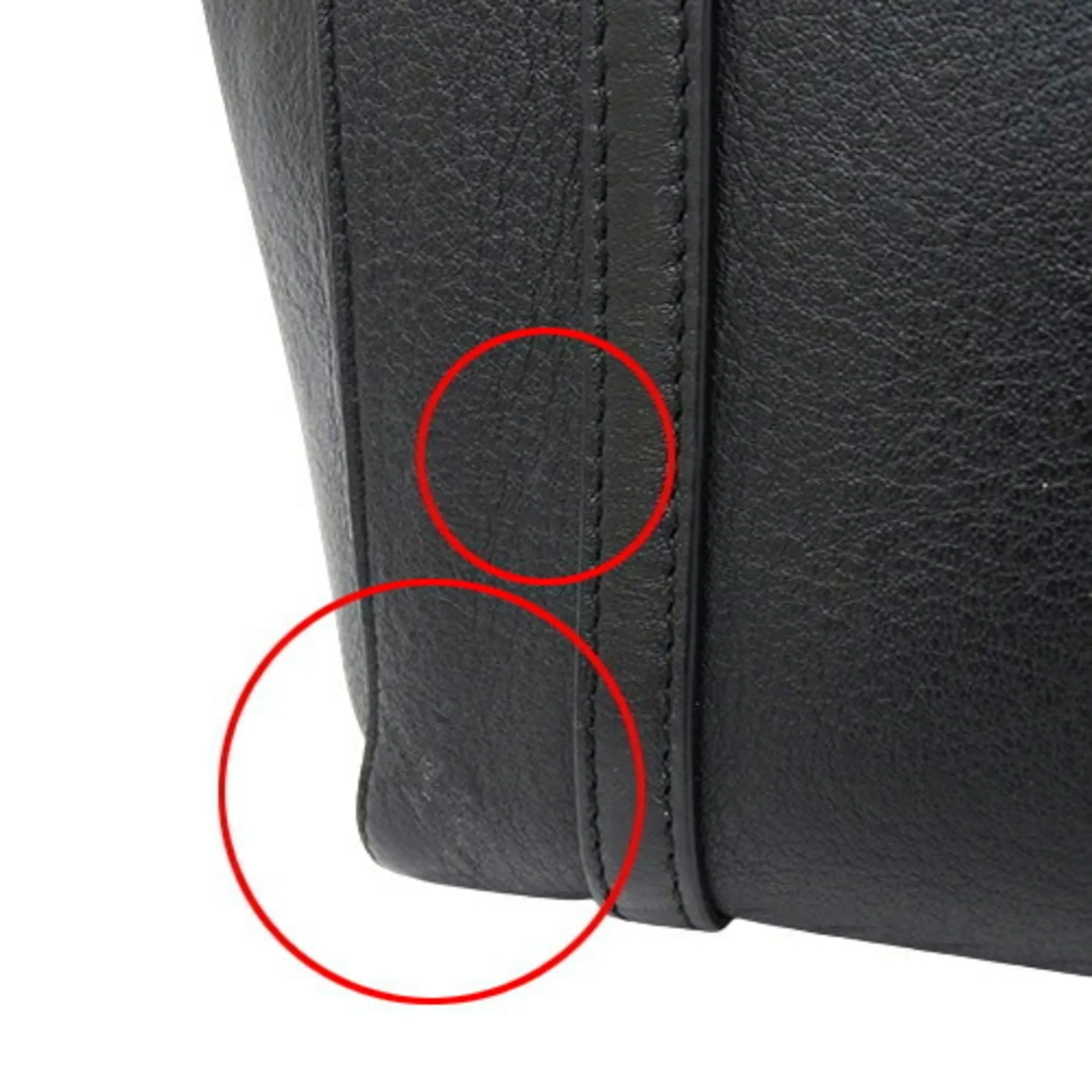 Balenciaga Eveyday Cabas Black Leather Bag