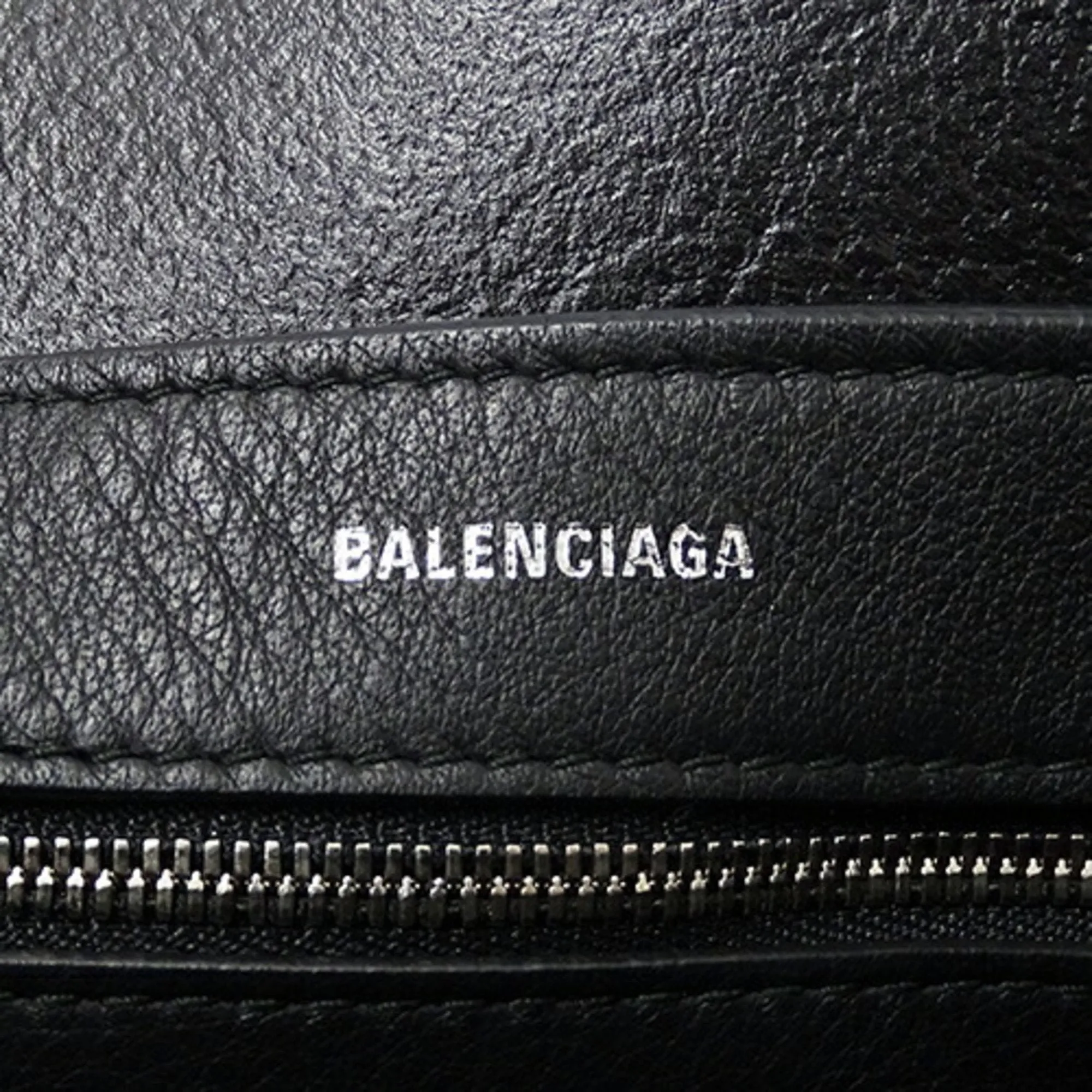 Balenciaga Eveyday Cabas Black Leather Bag