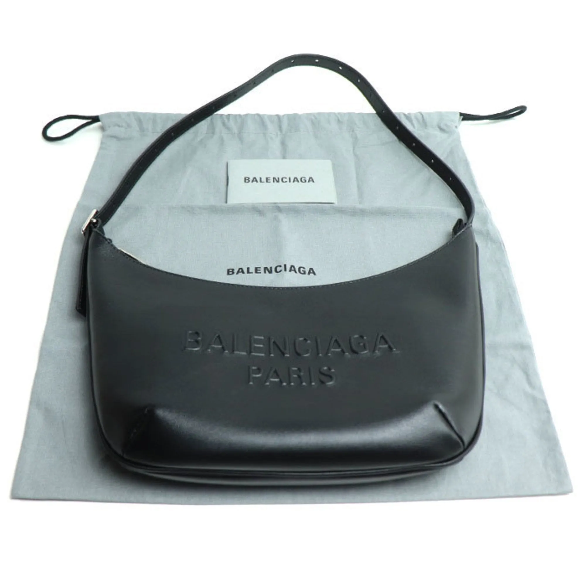 Balenciaga Mary Kate Black Leather Bag