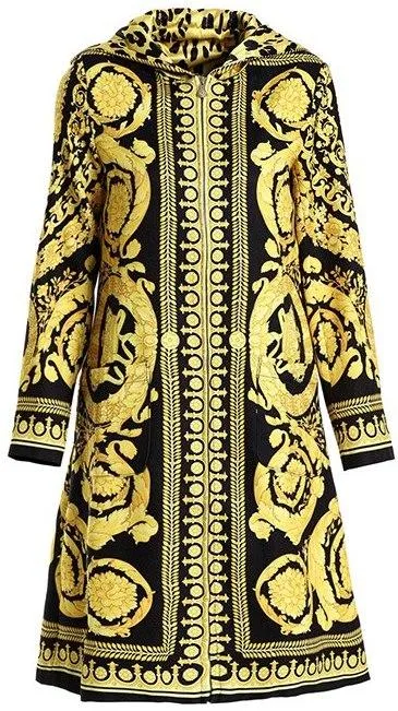 Baroque Hooded Coat