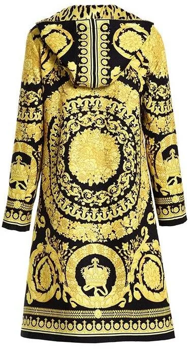 Baroque Hooded Coat