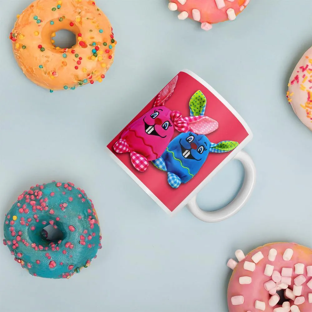 Beautiful Bunny Coffee Mug by Mister Fab