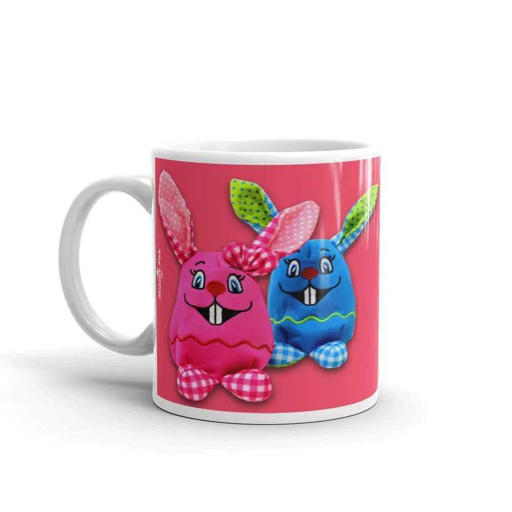 Beautiful Bunny Coffee Mug by Mister Fab