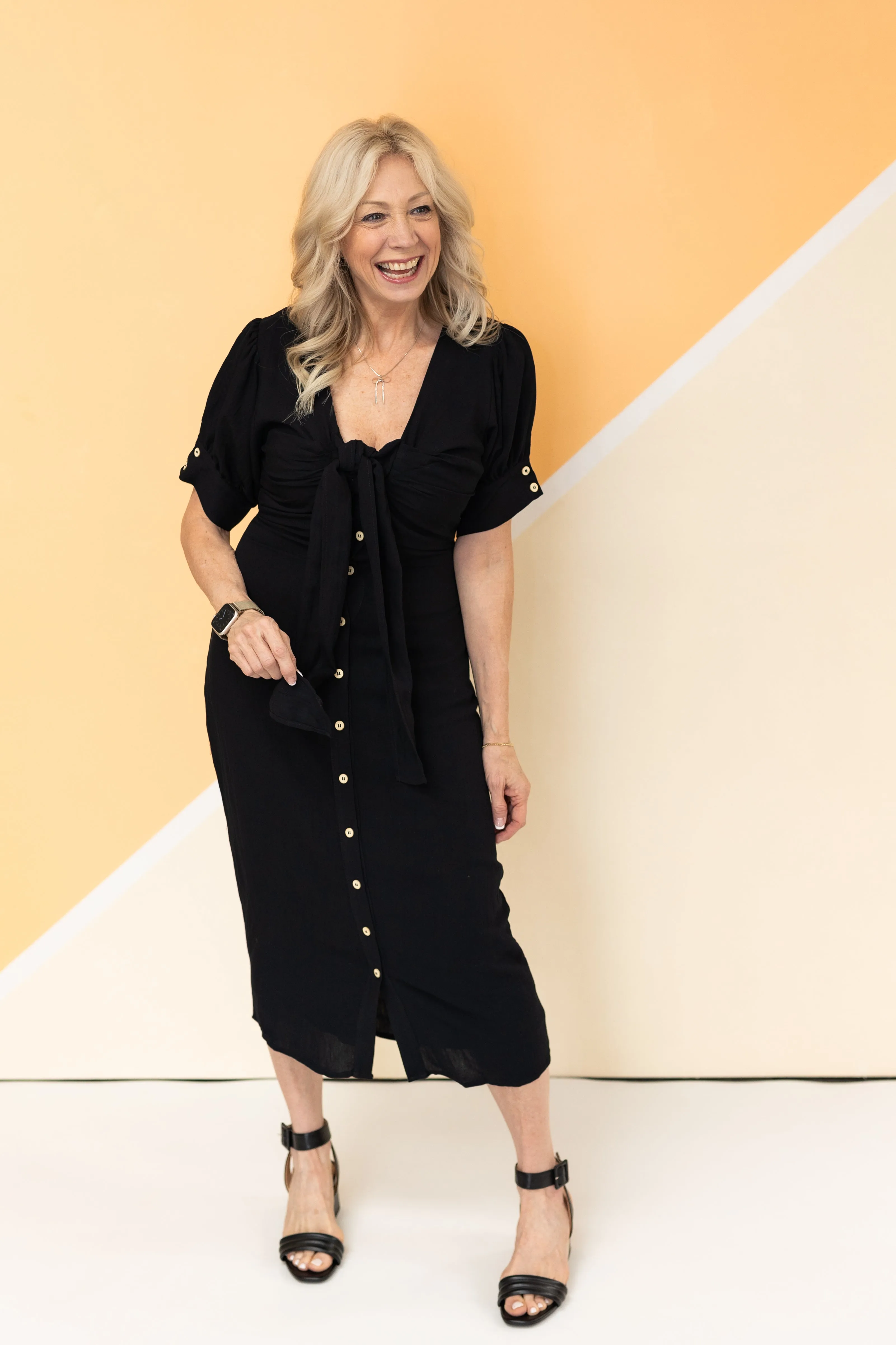 Bows, Bold & Beautiful Midi Dress