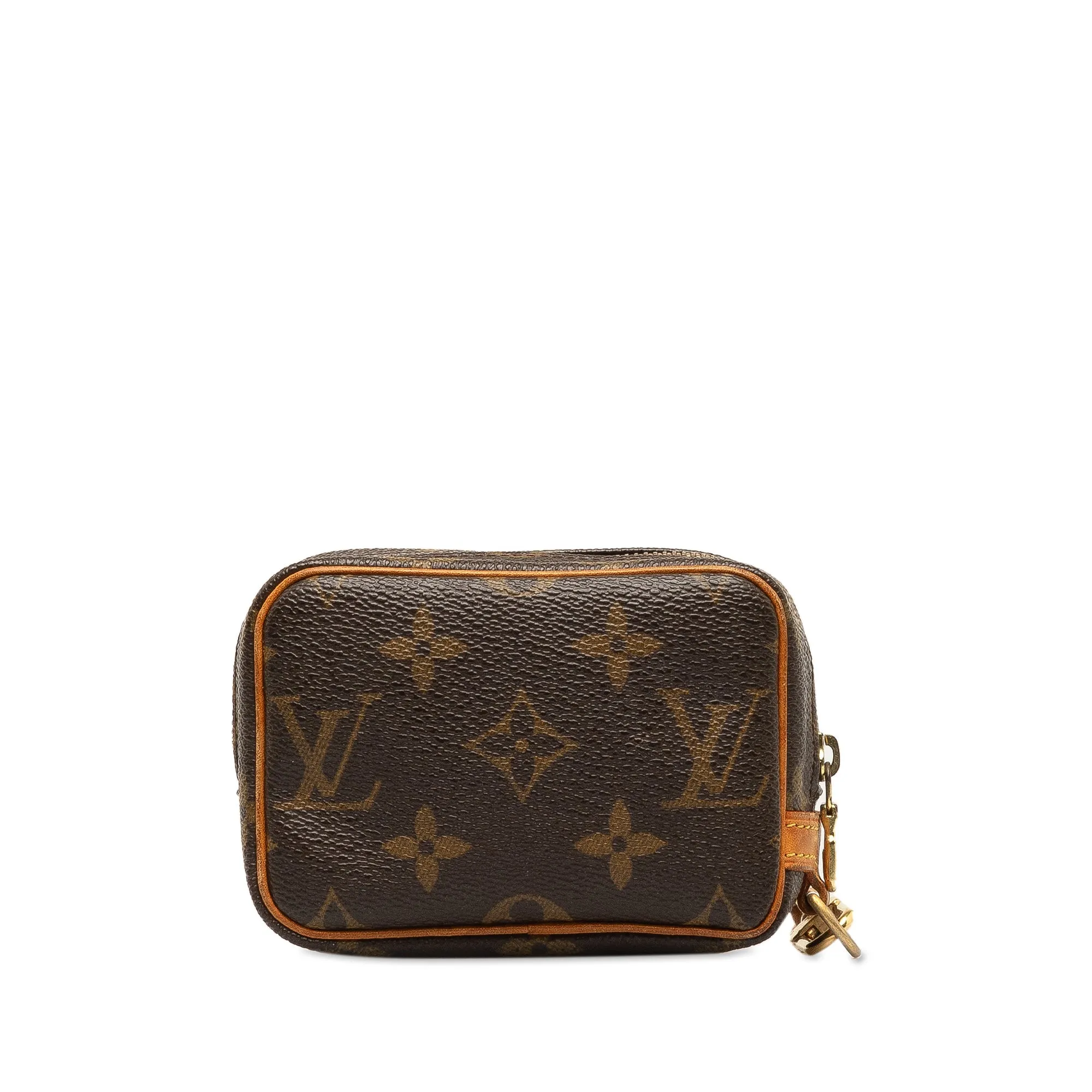 Brown Louis Vuitton Monogram Trousse Wapity Pouch