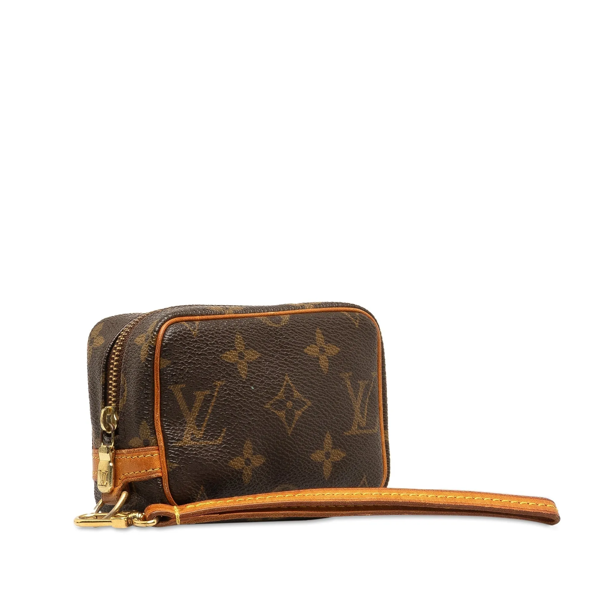 Brown Louis Vuitton Monogram Trousse Wapity Pouch