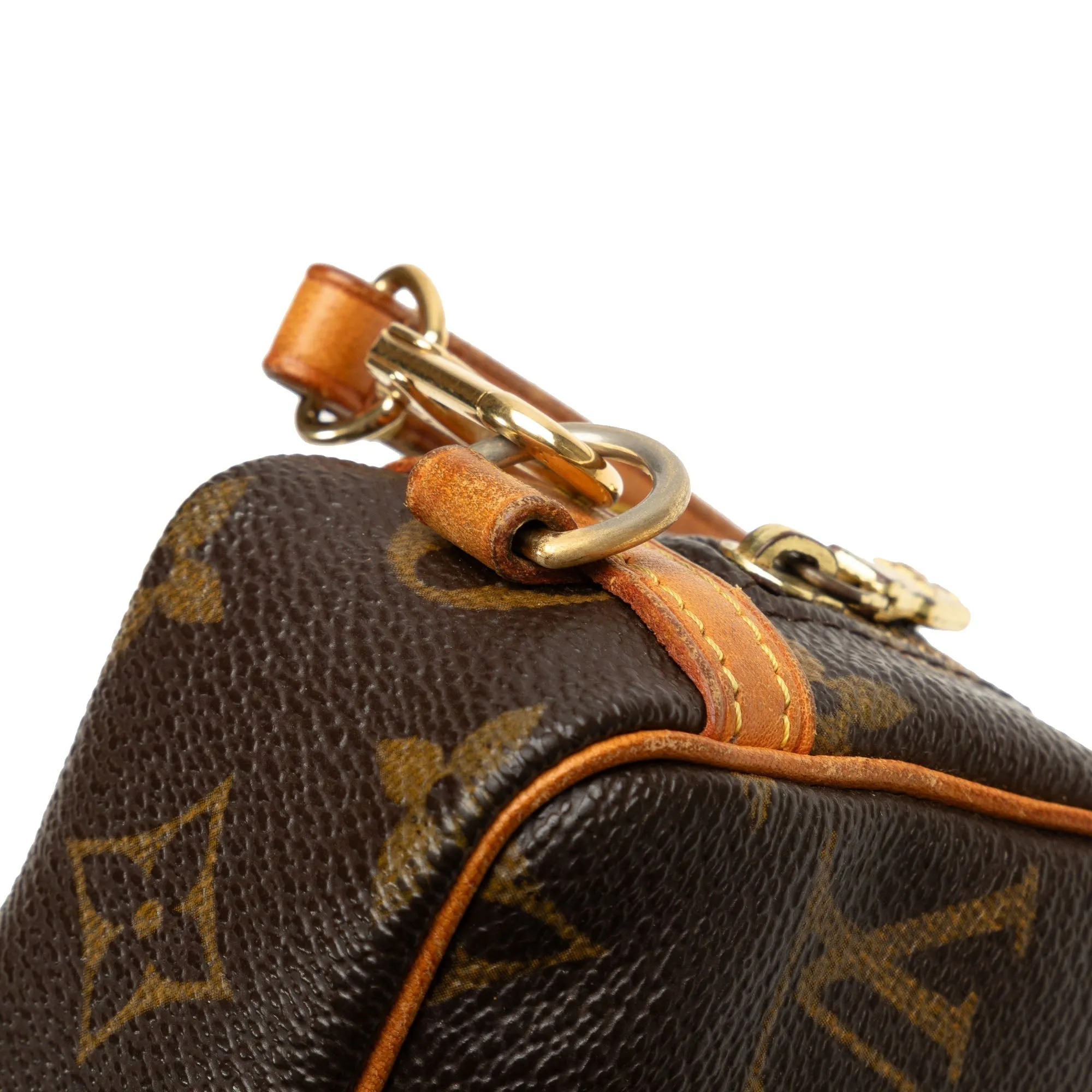Brown Louis Vuitton Monogram Trousse Wapity Pouch