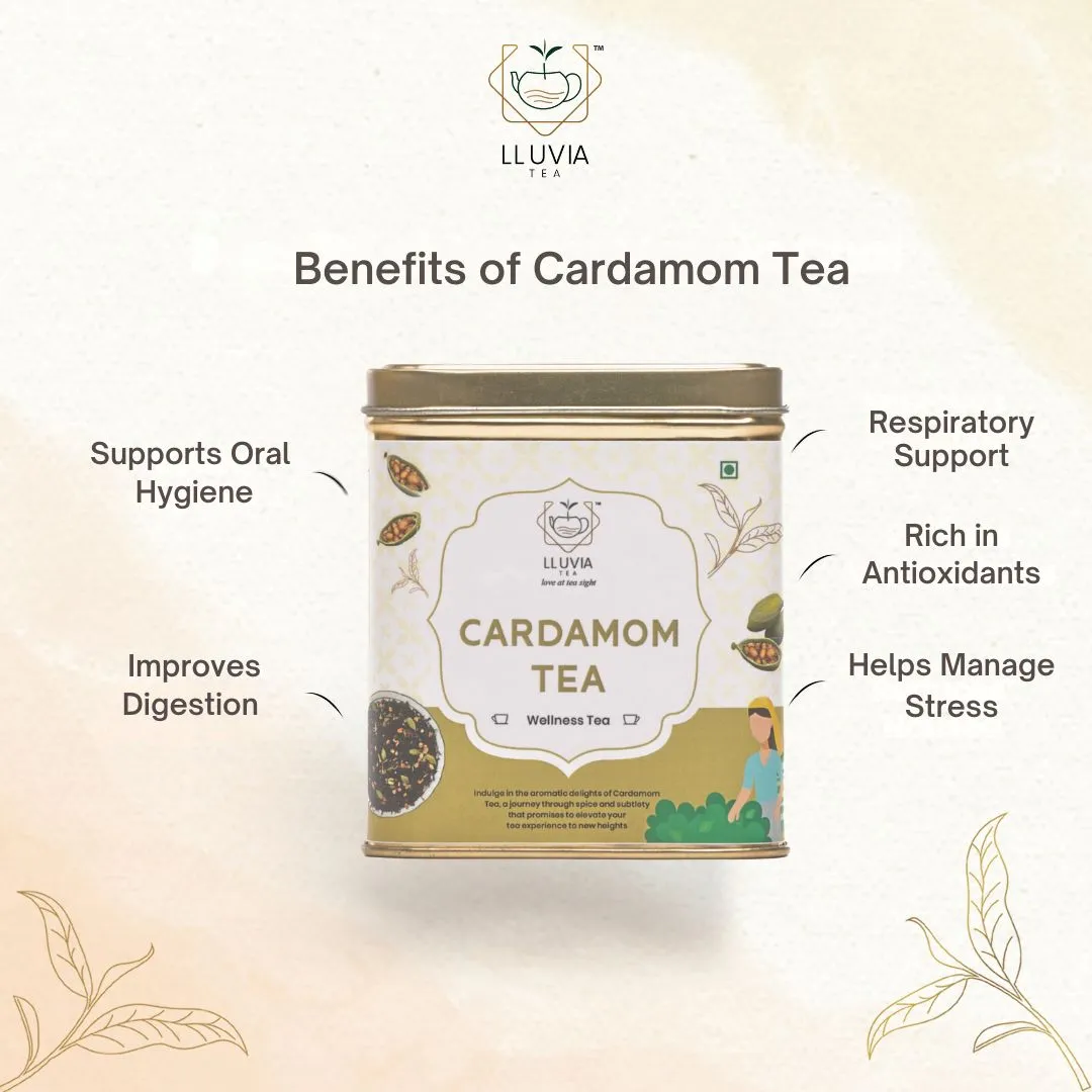Cardamom Tea | Immune Support and Stress Relief- 70g