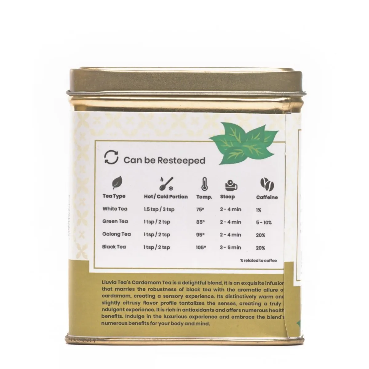 Cardamom Tea | Immune Support and Stress Relief- 70g