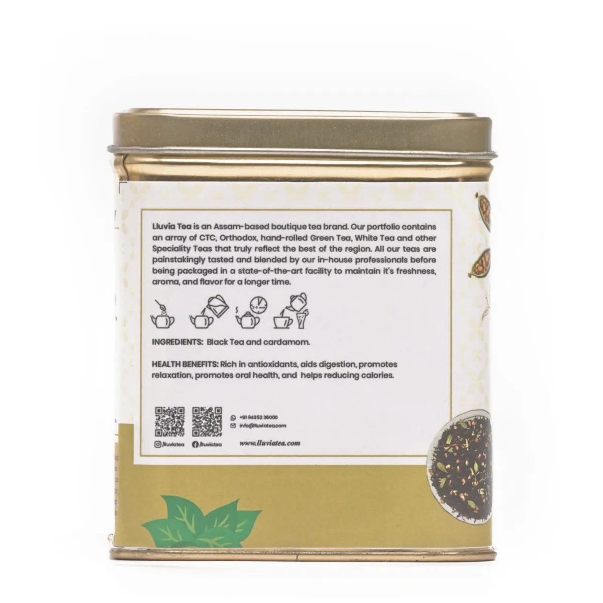 Cardamom Tea | Immune Support and Stress Relief- 70g