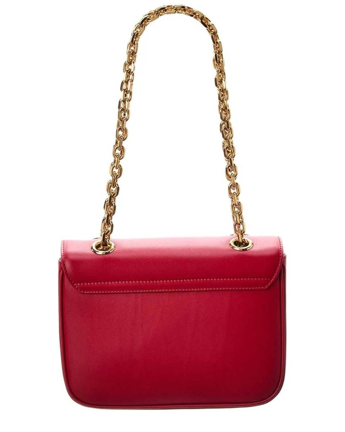 CELINE C Small Leather Shoulder Bag (Authentic Pre-Owned)