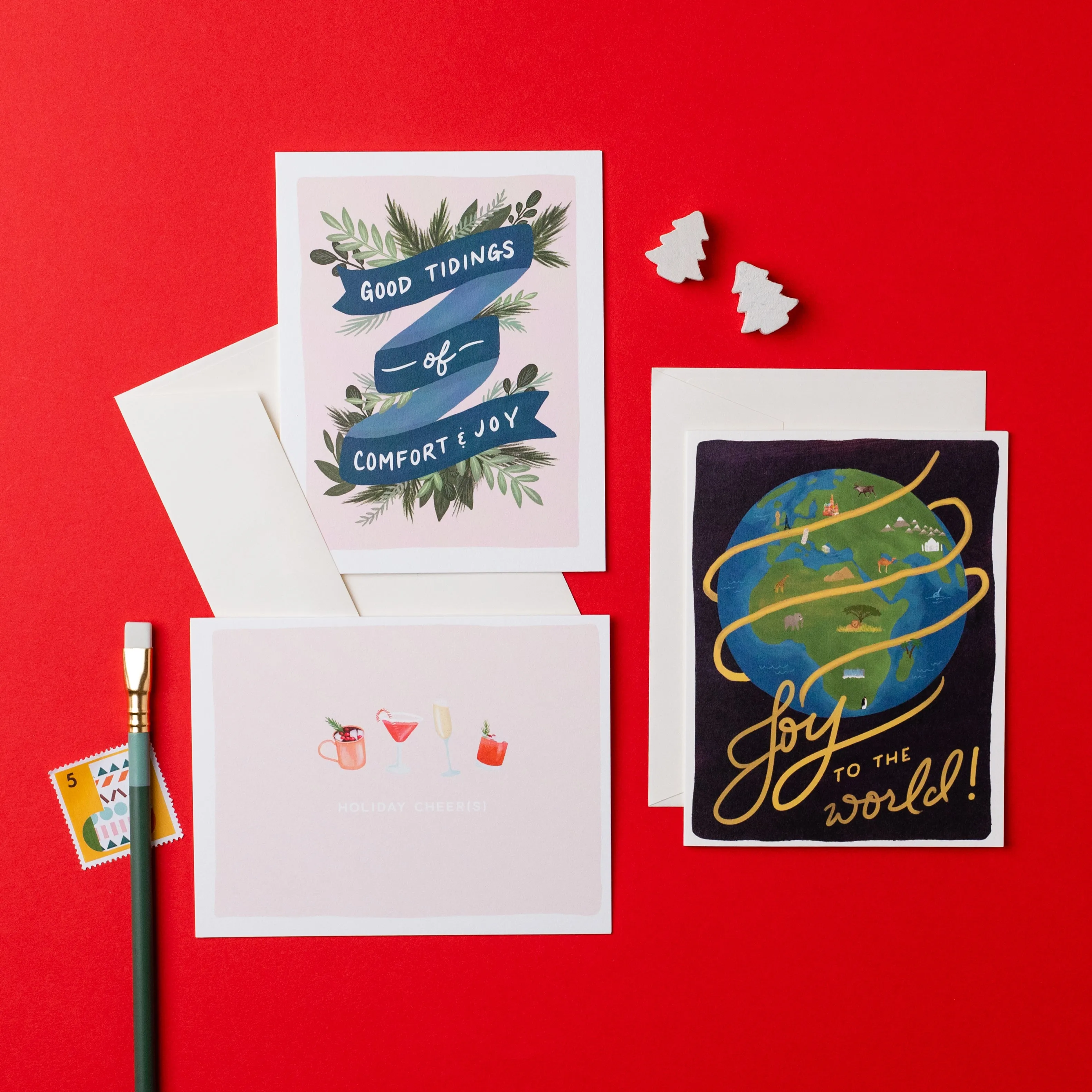 Comfort & Joy | Beautiful Holiday Card
