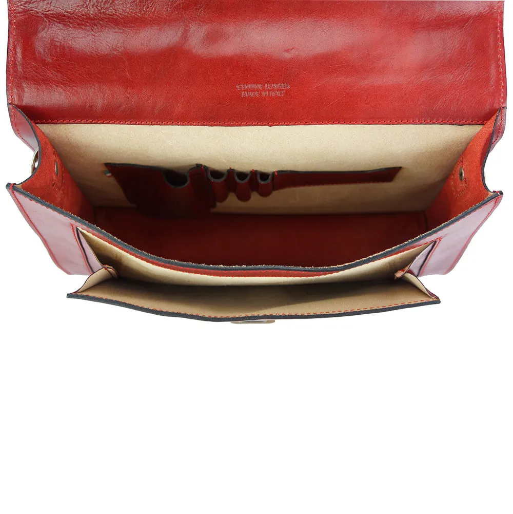 Corrado Leather Briefcase
