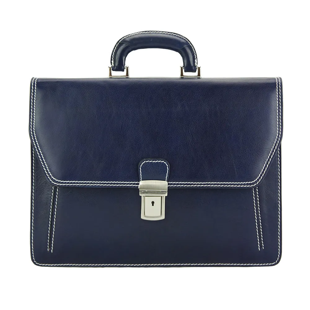 Corrado Leather Briefcase