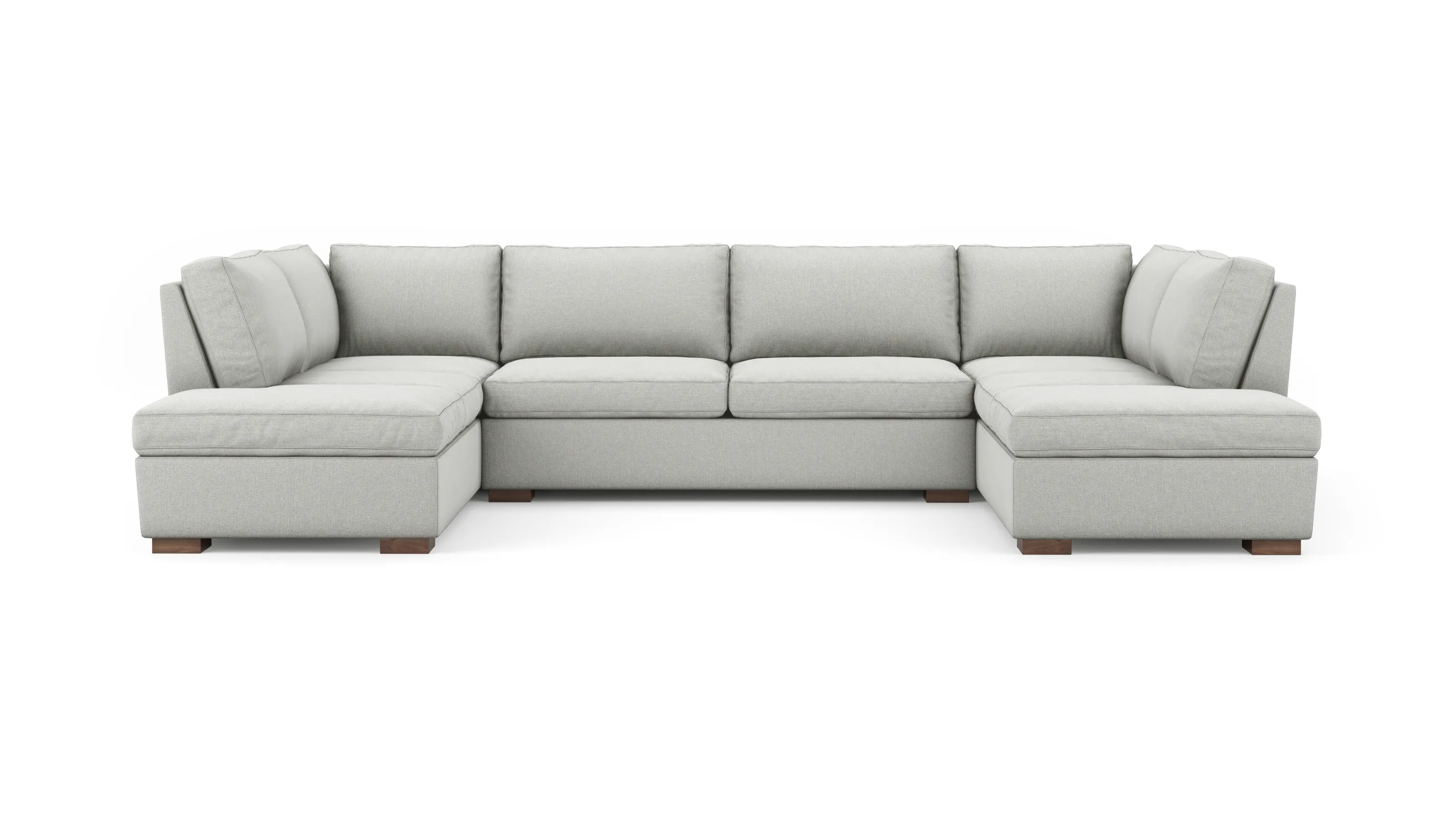 Couch Potato U-Shaped Bumper Sectional (70" x 150" x 70",Standard)
