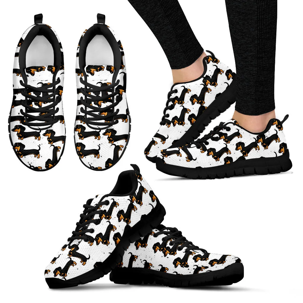 Dachshund Sneakers - Women's & Kid's