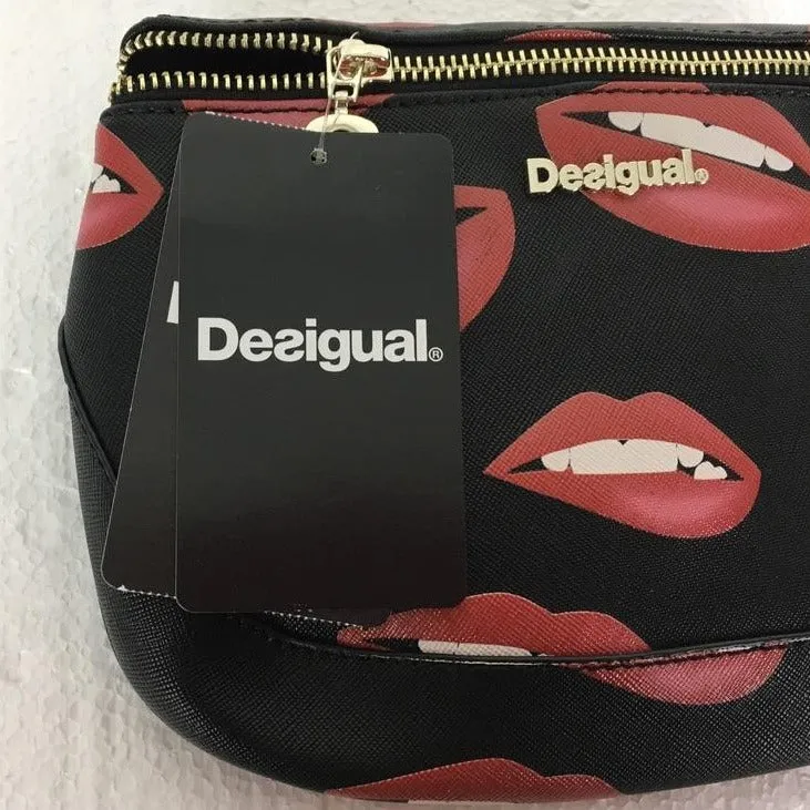 Desigual Lips Kuala Printed Lips Belt Bag