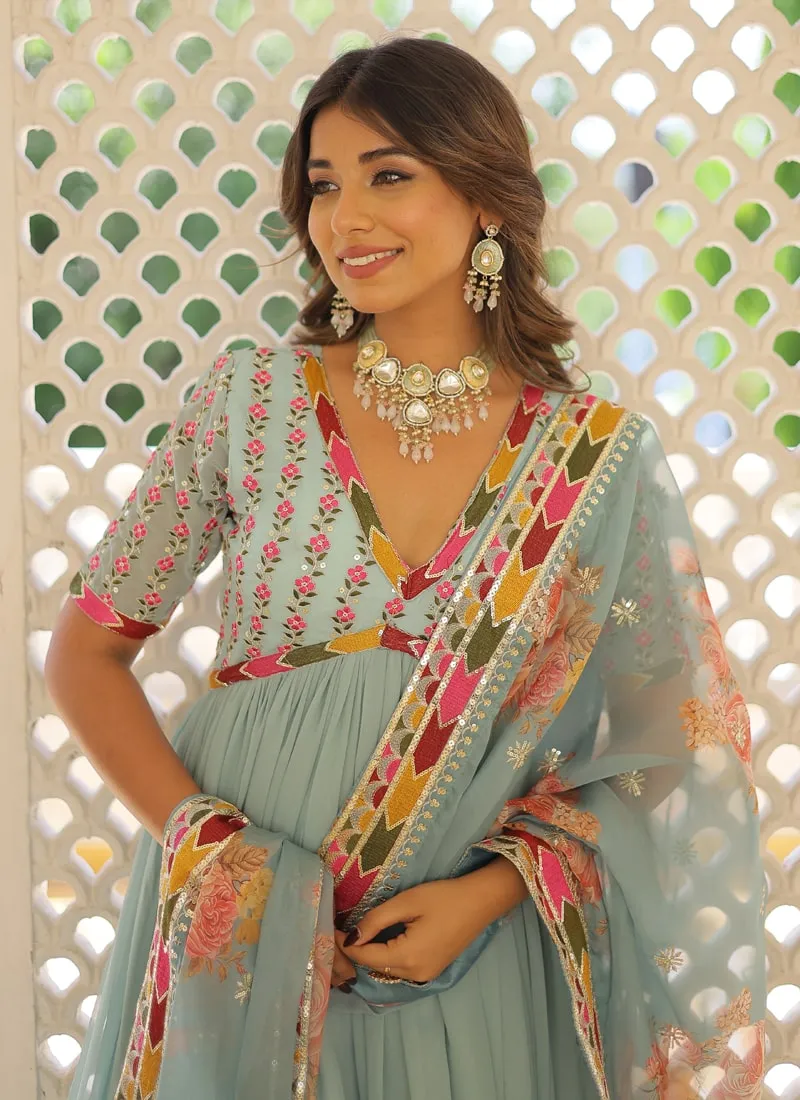 Exquisite Anarkali Suit Modern Elegance