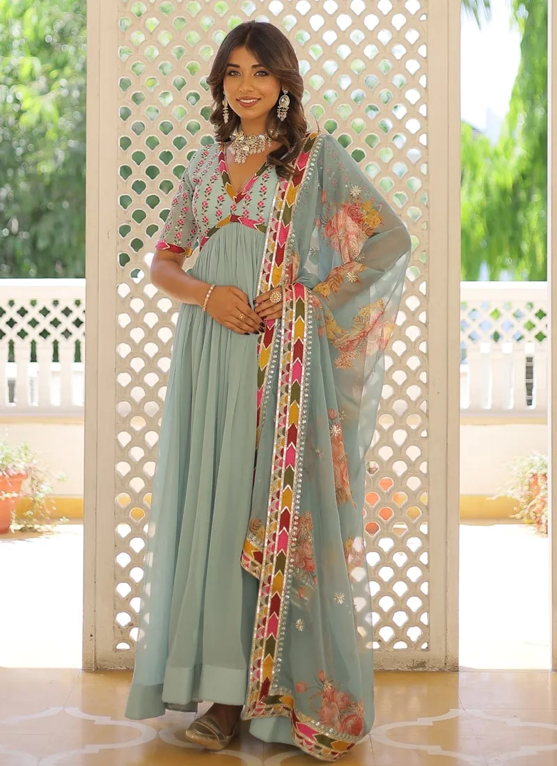Exquisite Anarkali Suit Modern Elegance
