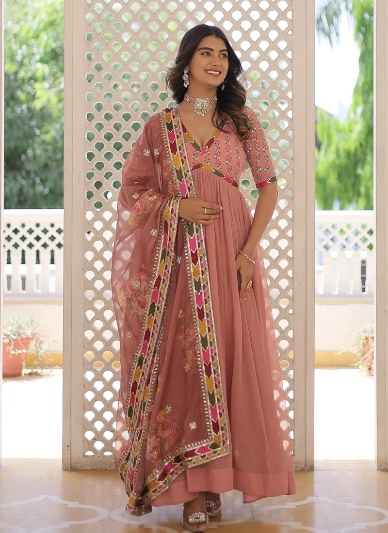 Exquisite Anarkali Suit Modern Elegance