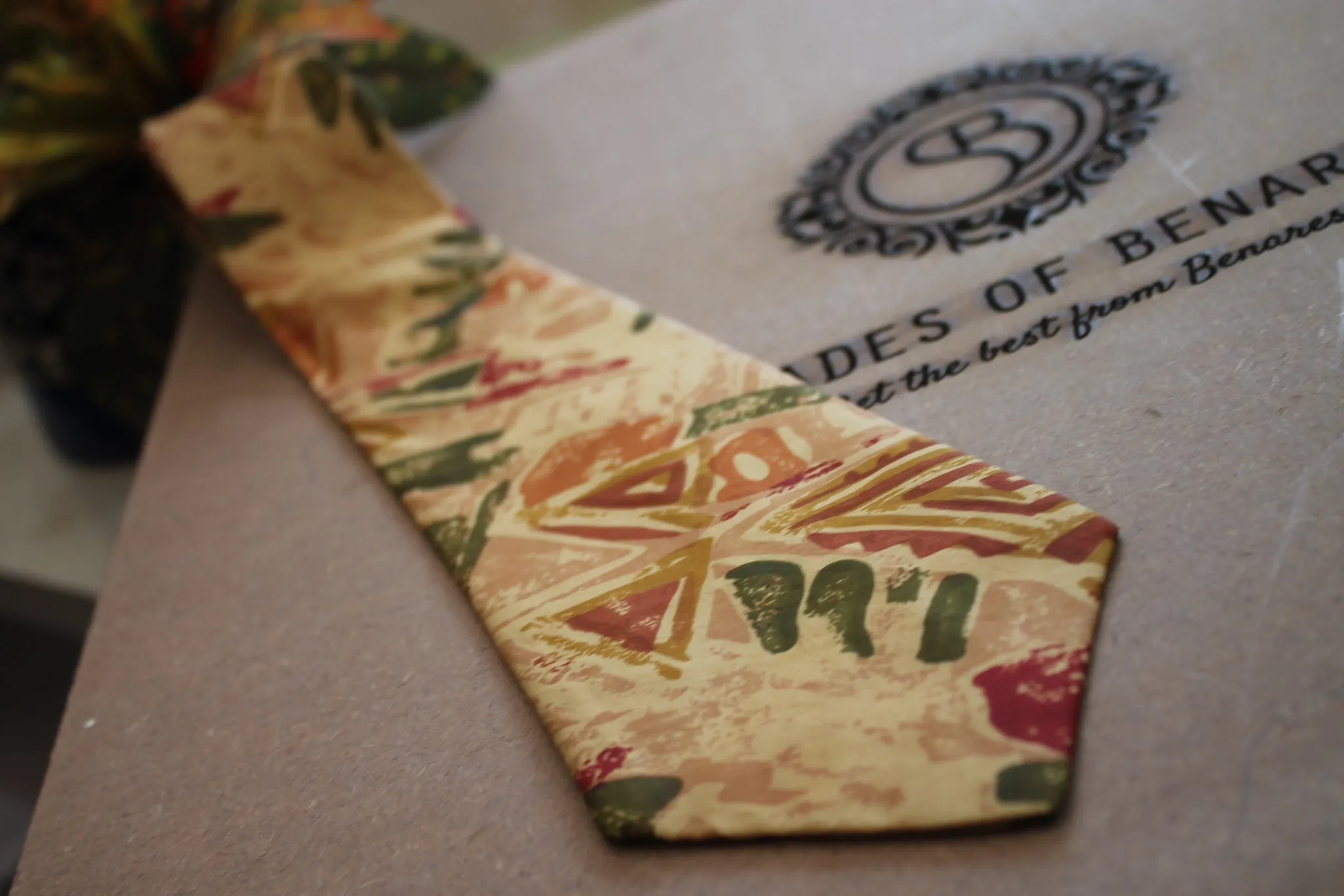 Exquisite Banarasi Silk Neck Tie
