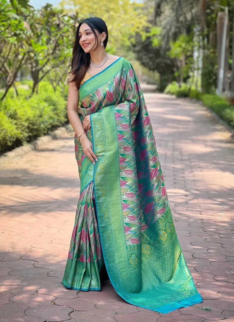 Exquisite Kanchipattu Silk Saree