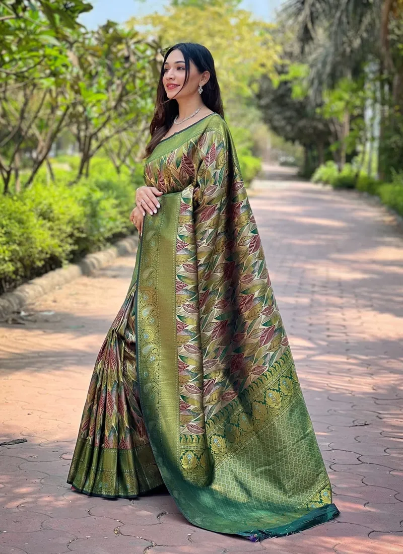 Exquisite Kanchipattu Silk Saree