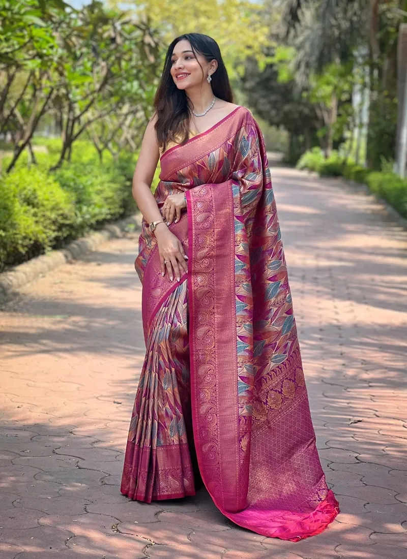 Exquisite Kanchipattu Silk Saree