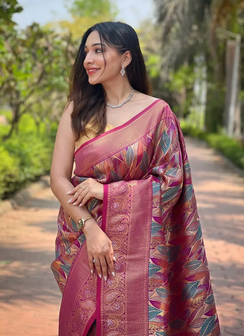 Exquisite Kanchipattu Silk Saree
