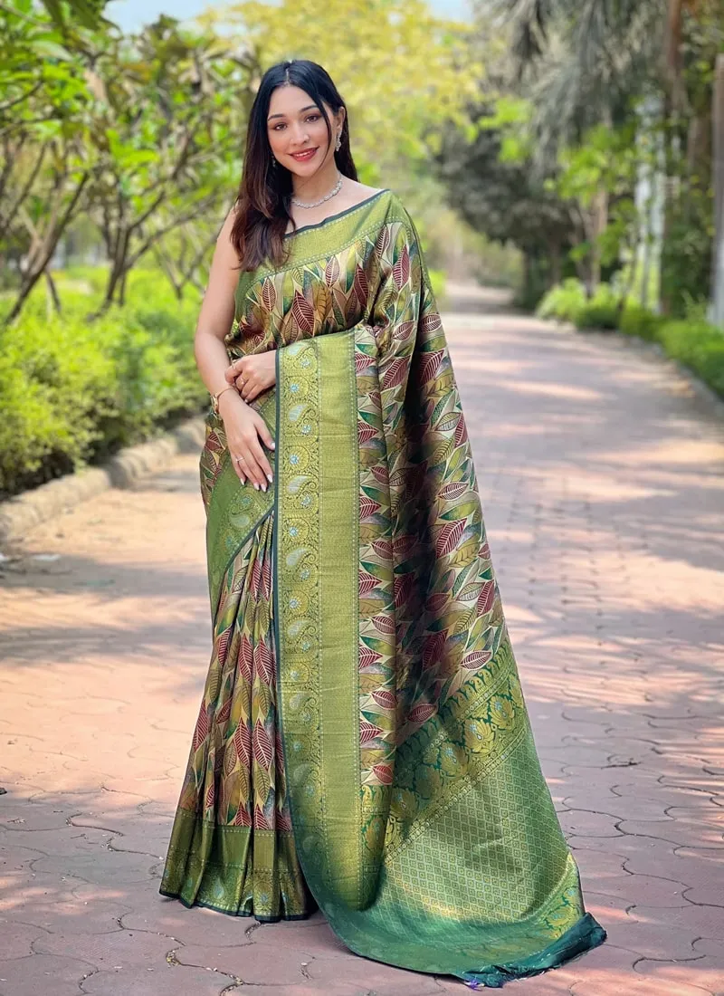 Exquisite Kanchipattu Silk Saree
