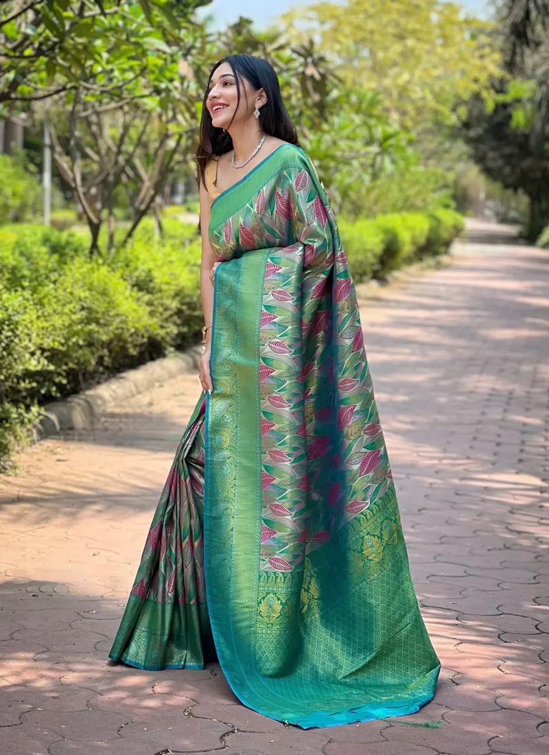 Exquisite Kanchipattu Silk Saree