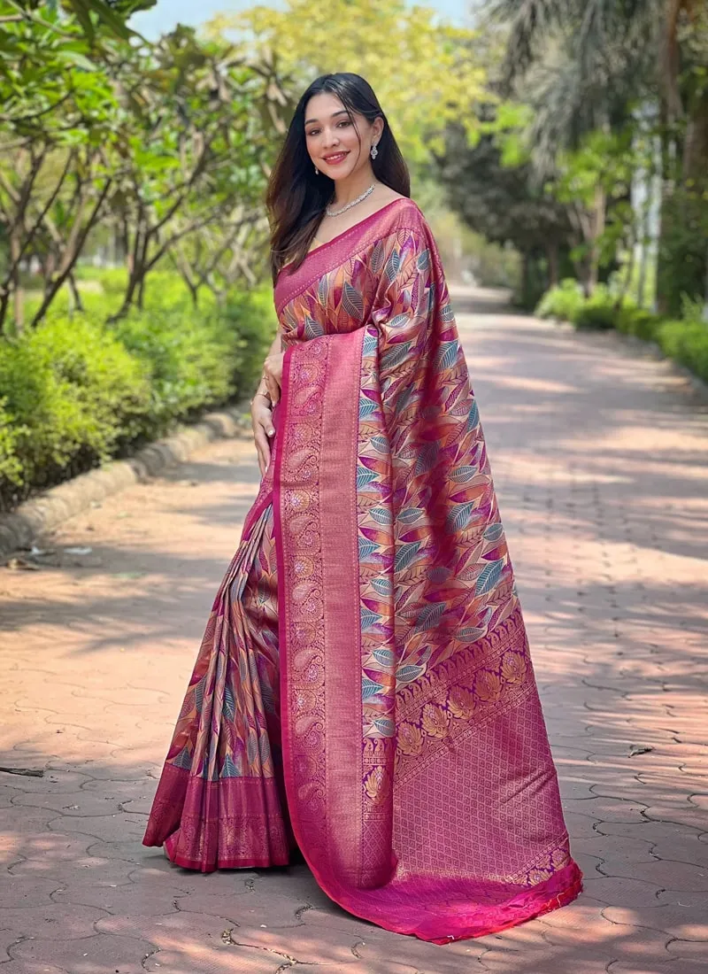 Exquisite Kanchipattu Silk Saree