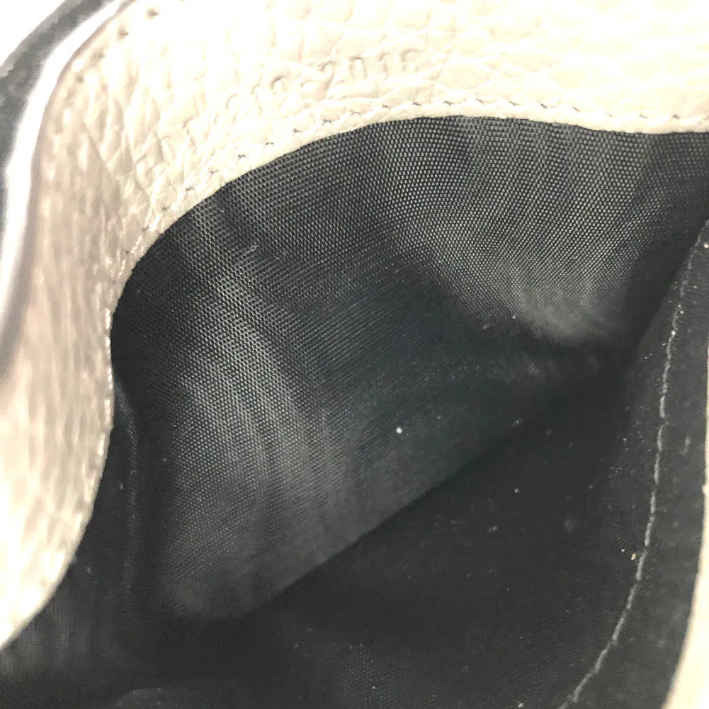 Fendi Leather FF Baguette Card Holder - '10s
